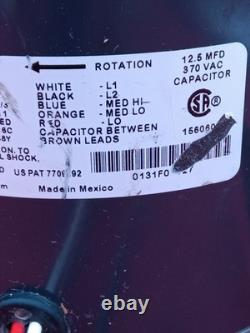US Motors K55HXPNC-1550 0131F00027 Condenser Fan Motor 1/3HP 115V 1075RPM 48Y