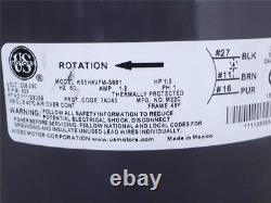 US Motors K55HXVFM-3881 Condenser Fan Motor 208-230V 1/5HP 825RPM 1PH 11112805S