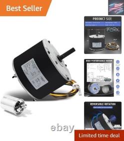 Upgraded 1/4 HP Condenser Fan Motor 208-230V Easy Installation, Durable Build