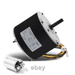 Upgraded 1/4 HP Condenser Fan Motor 208-230V Easy Installation, Durable Build