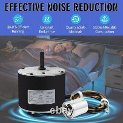 Upgraded 1/4 HP Condenser Fan Motor 208-230V Easy Installation, Durable Build