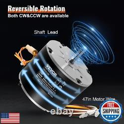 VEVOR OEM Upgraded Condenser Fan Motor, 1/5HP, 1075RPM, Replacement for ac GE