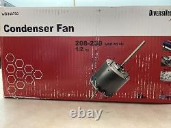 WAGNER CONDENSER FAN Motor WG840730 208-230VAC 60Hz 1/2 HP