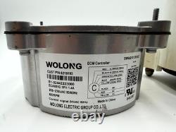 Wolong ZWB4710L03A Condenser Fan Motor with ECM Controller 1/3 HP 208-230VAC 1PH