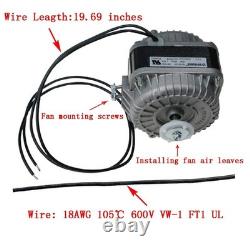 YZF18-25 Electric Fan Shaded Pole Motor 120V 60Hz 1.01A 18W AC Fan Motor for Sma