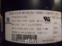Zhongshan Broad-Ocean Y7S623C5108 Condenser Fan Motor 230V HC39GQ232