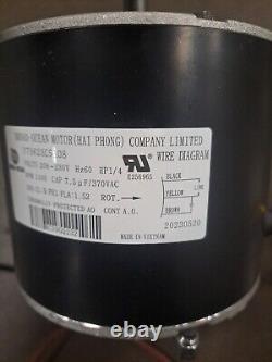 Zhongshan Broad-Ocean Y7S623C5108 Condenser Fan Motor 230V HC39GQ232 Used (B6T6)