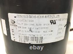 Zhongshan Broad-Ocean Y7S623C5108 Condenser Fan Motor 230V HC39GQ232 used #MC498