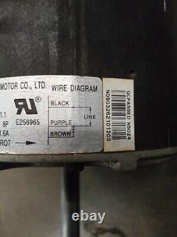 Zhongshan Broad-Ocean YDK-120S83262-01 / 0131M00060 Condenser Fan Motor 1/6 HP