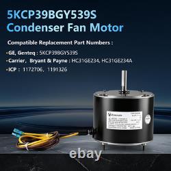 Zynovate 5KCP39BGY539S Condenser Fan Motor 1/12 HP 1100 RPM HC31GE234
