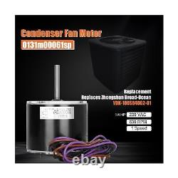 0131M00061SP, moteur de ventilateur de condenseur de 1/4 Hp remplace le moteur de ventilateur de condenseur Goodman
