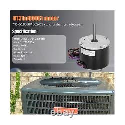 0131M00061SP, moteur de ventilateur de condenseur de 1/4 Hp remplace le moteur de ventilateur de condenseur Goodman