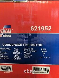 #621952 Choix des Partenaires/Moteur de Ventilateur de Condenseur Nordyne