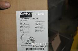 Dayton 31TR69 MOTEUR de ventilateur de CONDENSATEUR, 2 Cv, 1140,220-230/460 NEUF