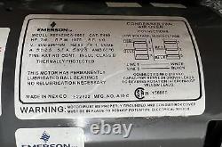 Emerson K55XZSCA-1006,5489, Moteur de ventilateur de condenseur, 3/4 HP, 208-230/460V, 1075 RPM