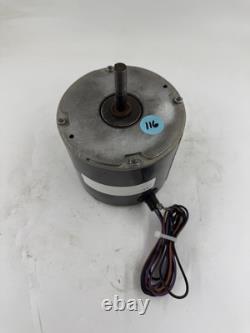 Emerson, moteur de ventilateur de condensation Trane 1/5HP 825RPM 200/230V K55HXENU-0114 TESTÉ