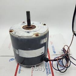Emerson, moteur de ventilateur de condenseur Trane 1/5HP 825RPM 200/230V K55HXENU-0114 CCW Utilisé