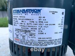 Heatcraft / Marathon 7072102 MOTEUR DE VENTILATEUR CONDENSEUR 3/4 CV, 3 phases, 1140 RPM