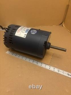 Leeson 111148.00 Moteur de ventilateur à condensateur 1,5 CV, 3PH, 230/460V, 1200 RPM, 56Y Fr