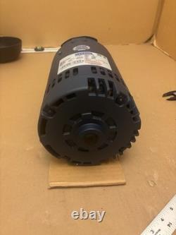 Leeson 111148.00 Moteur de ventilateur à condensateur 1,5 CV, 3PH, 230/460V, 1200 RPM, 56Y Fr