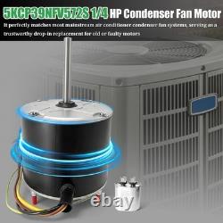 MOT03419 Moteur de remplacement de ventilateur de condenseur 1/4 HP pour Carrier Trane 5KCP39NFV572S