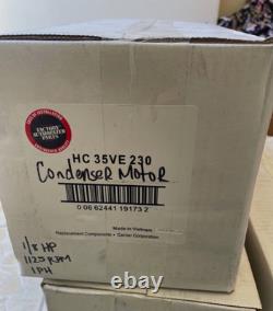 MOTEUR DE VENTILATEUR CONDENSATEUR OEM Carrier Bryant 1/8 HP 208-230 Compatible avec HC35VE230 HC35VE230A