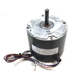 MOTEUR DE VENTILATEUR DE CONDENSEUR Emerson K55HXJPM-9251 X70370299010 1/6HP 230V utilisé #MB444