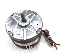 MOTEUR DE VENTILATEUR DE CONDENSEUR GE 5KCP39EGY159S 1/4 HP 230V HC39GE227A 1100RPM utilisé #MP113