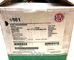 Moteur de Condenseur US Motors K55HXWMT-1281 1861 1/3HP 208/230V 1075 RPM neuf #AM13
