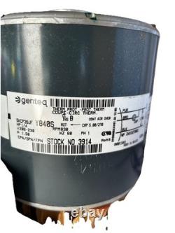 Moteur de condenseur G3914 Goodman 1/4 ch, 830 tr/min, 208-230V Genteq