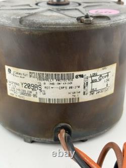 Moteur de condenseur GE 5KCP39GGY209AS 51-100998-05 1/3HP 1075 RPM d'occasion