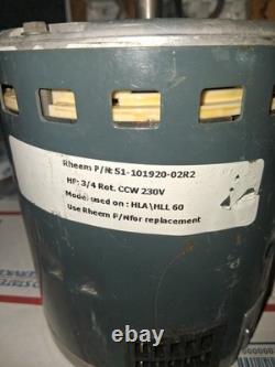 Moteur de soufflante GE X13 ECM 5SME39NXL021 3/4HP 208-230V 1050RPM 1PH HD46AE239