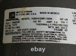 Moteur de ventilateur Emerson K48HXEMG-3494 1075 RPM 1/6 HP 230V Lennox 31L1901