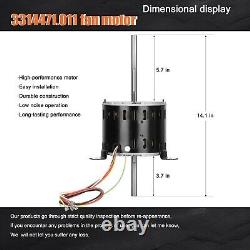 Moteur de ventilateur F48AE48A61 remplace genteq 3314471.001 Dometic 1/4HP 1650RPM/3SPD