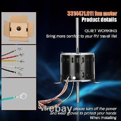 Moteur de ventilateur F48AE48A61 remplace genteq 3314471.001 Dometic 1/4HP 1650RPM/3SPD