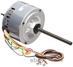 Moteur de ventilateur Fasco D7749 208/230V 60Hz 1,7 Ampères 1075 RPM 1,4HP - Arbre 1/2X6 1/2