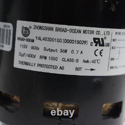 Moteur de ventilateur condenseur à large océan 115V 60Hz 36W 0.7A Y4L403D01GG