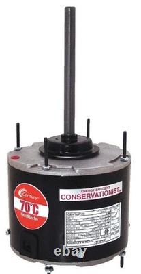 Moteur de ventilateur de condensateur CENTURY FEH1026SF, 1/4 HP, 1075 tr/min, 60Hz 4ME14