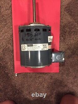 Moteur de ventilateur de condensateur Fasco S2846 1/2 HP 1075 RPM, 200-230/460 V NWOB