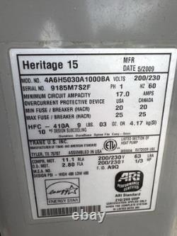 Moteur de ventilateur de condensateur GE 1/3 HP D154219P01 Pièces ou Réparation