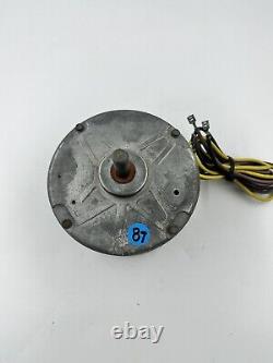 Moteur de ventilateur de condensateur GE Motors 5KCP39BGY540S 1/10HP 1100RPM 208/230V utilisé #87B
