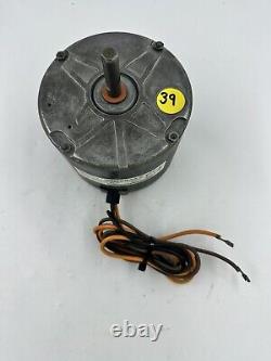 Moteur de ventilateur de condensateur Genteq 5KCP39FFAB20AS 51-101774-02 1/6HP 230V 850RPM (#39Y)