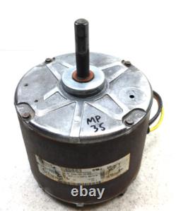 Moteur de ventilateur de condensateur Genteq 5KCP39FFAB35S HC37GE228A 1/5HP 230V 810RPM utilisé #MP35