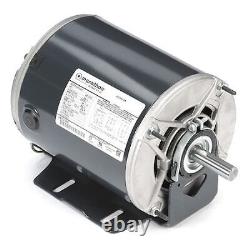 Moteur de ventilateur de condensateur Leeson 5K46mn4087, 1 Hp, cadre 56, 1 vitesse, ouvert et résistant aux gouttes.