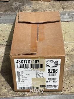 Moteur de ventilateur de condensateur Marathon Motors B206 048S17d2107 1/4 Hp 48Y cadre NEUF 1725