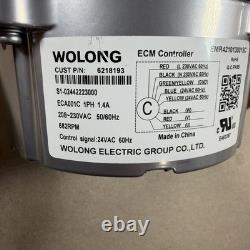 Moteur de ventilateur de condensateur York ZWB4710L03A, S1-02440880000, 6218193, S1-02442223000