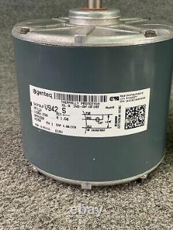 Moteur de ventilateur de condensateur électrique Genteq 5KCP39JFV942S HP 1/3 830 RPM Lot de 2