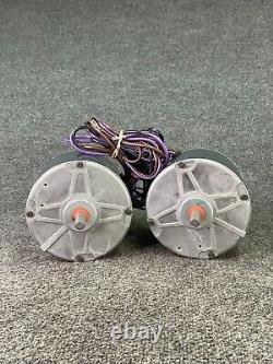 Moteur de ventilateur de condensateur électrique Genteq 5KCP39JFV942S HP 1/3 830 RPM Lot de 2