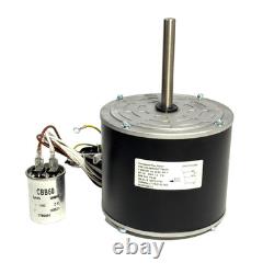 Moteur de ventilateur de condenseur 1/6 HP pour Trane 825 tr/min 200-230 V MOT18687 MOT12919 AC PSC NEUF