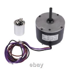Moteur de ventilateur de condenseur 1/6 HP pour Trane 825 tr/min 200-230 V alliage d’aluminium MOT18687